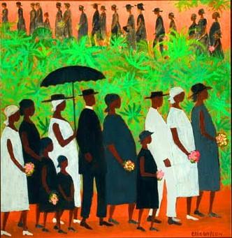2011 The Funeral Procession by Ellis Wilson